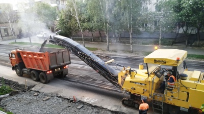 В Кургане рабочие приступили к ремонту улицы Гоголя: ночью сняли старый асфальт