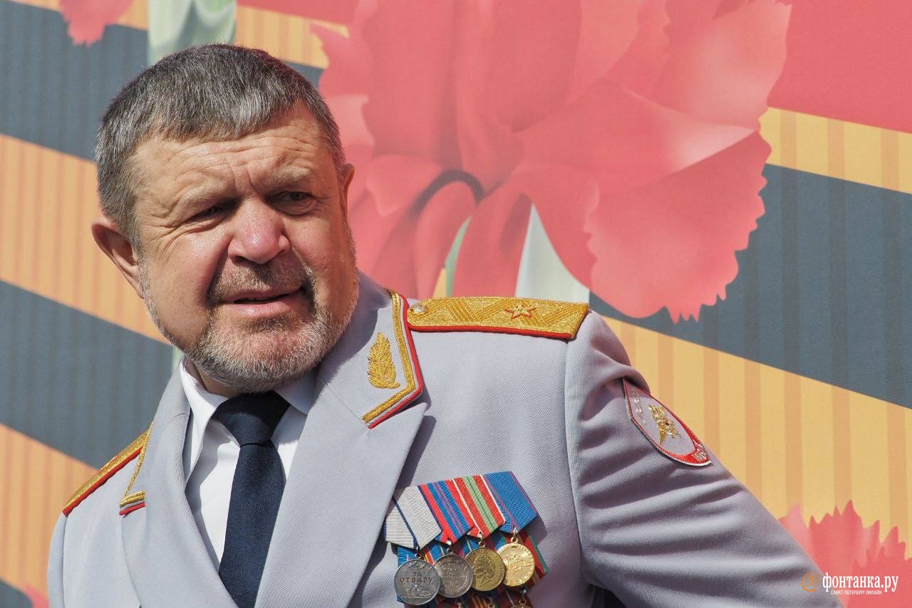 На параде Победы в Петербурге заметили генерала в отставке Ивана Абакумова — героя «Фонтанки»