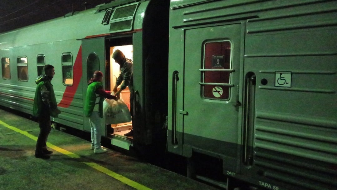 В Тольятти прибыл поезд с вынужденными переселенцами из ЛНР и ДНР