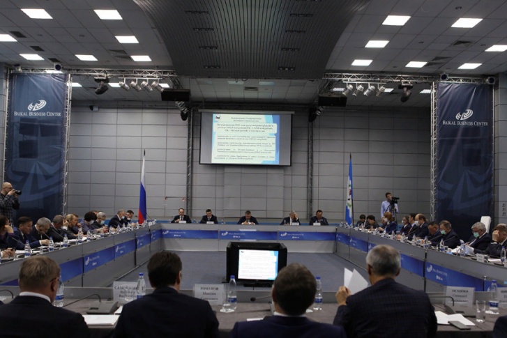 Заседание инженерно-строительной секции с участием членов Президиума Союза строителей Иркутской области и администрации Иркутска