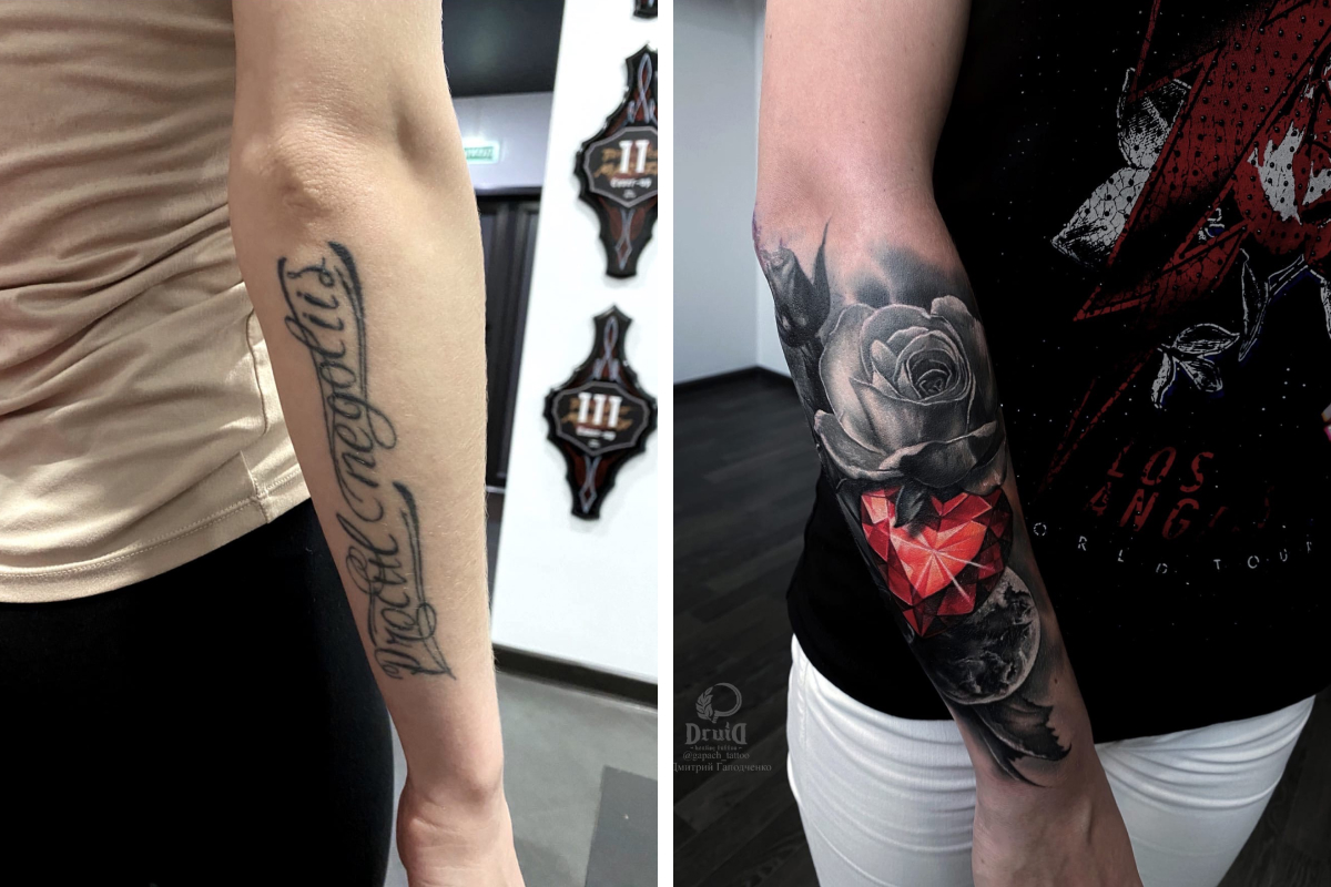 У татуировок-надписей такая же история