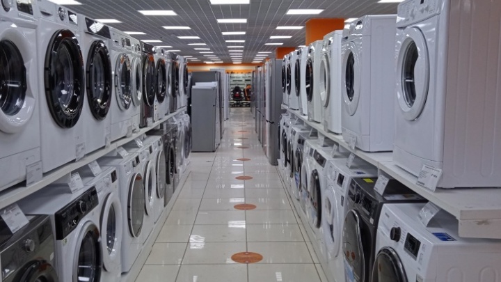 Цены на стиральные машины в Архангельской области взлетели почти в два раза