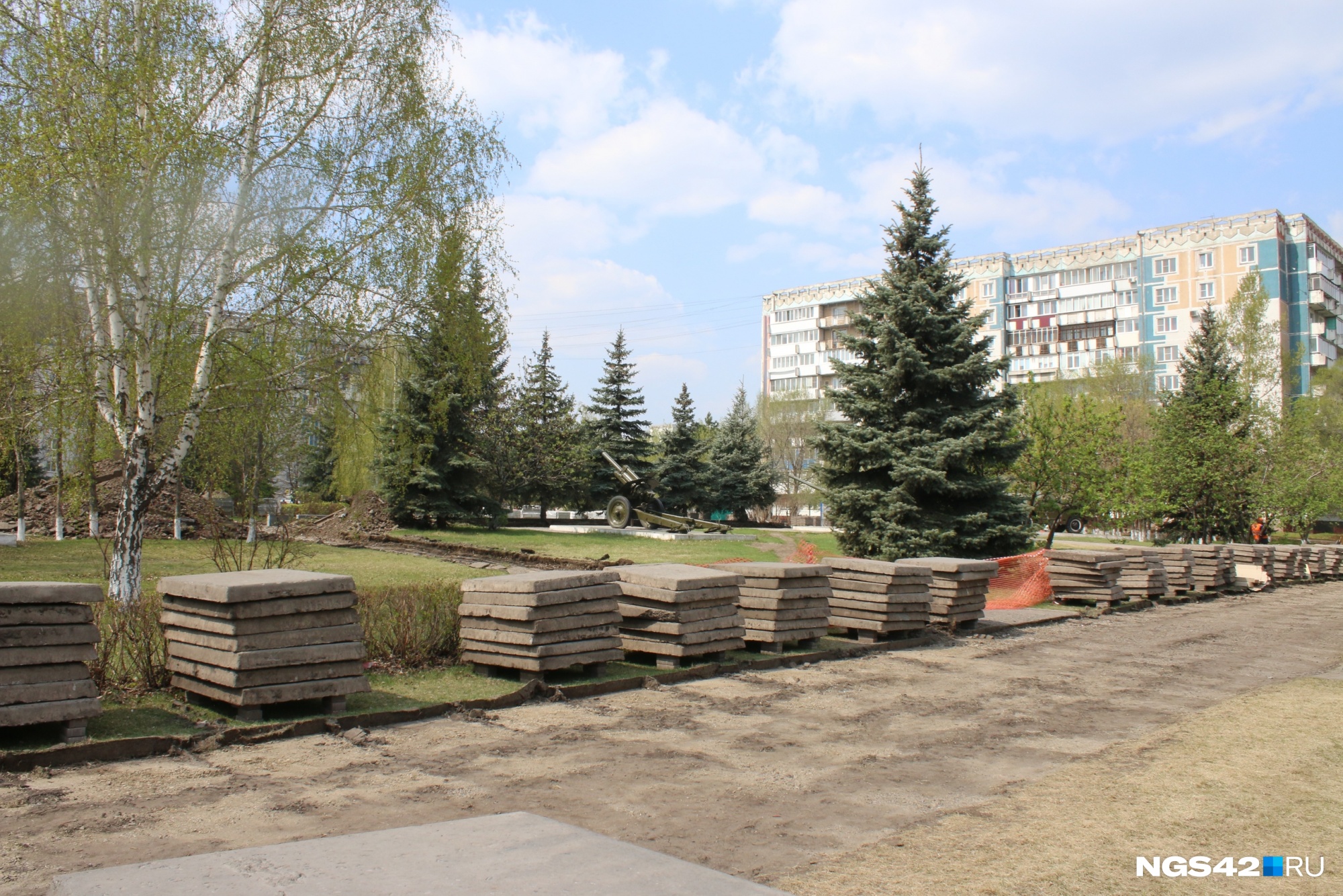 Власти Новокузнецка выделили почти 400 млн рублей на реконструкцию сквера и установку стелы