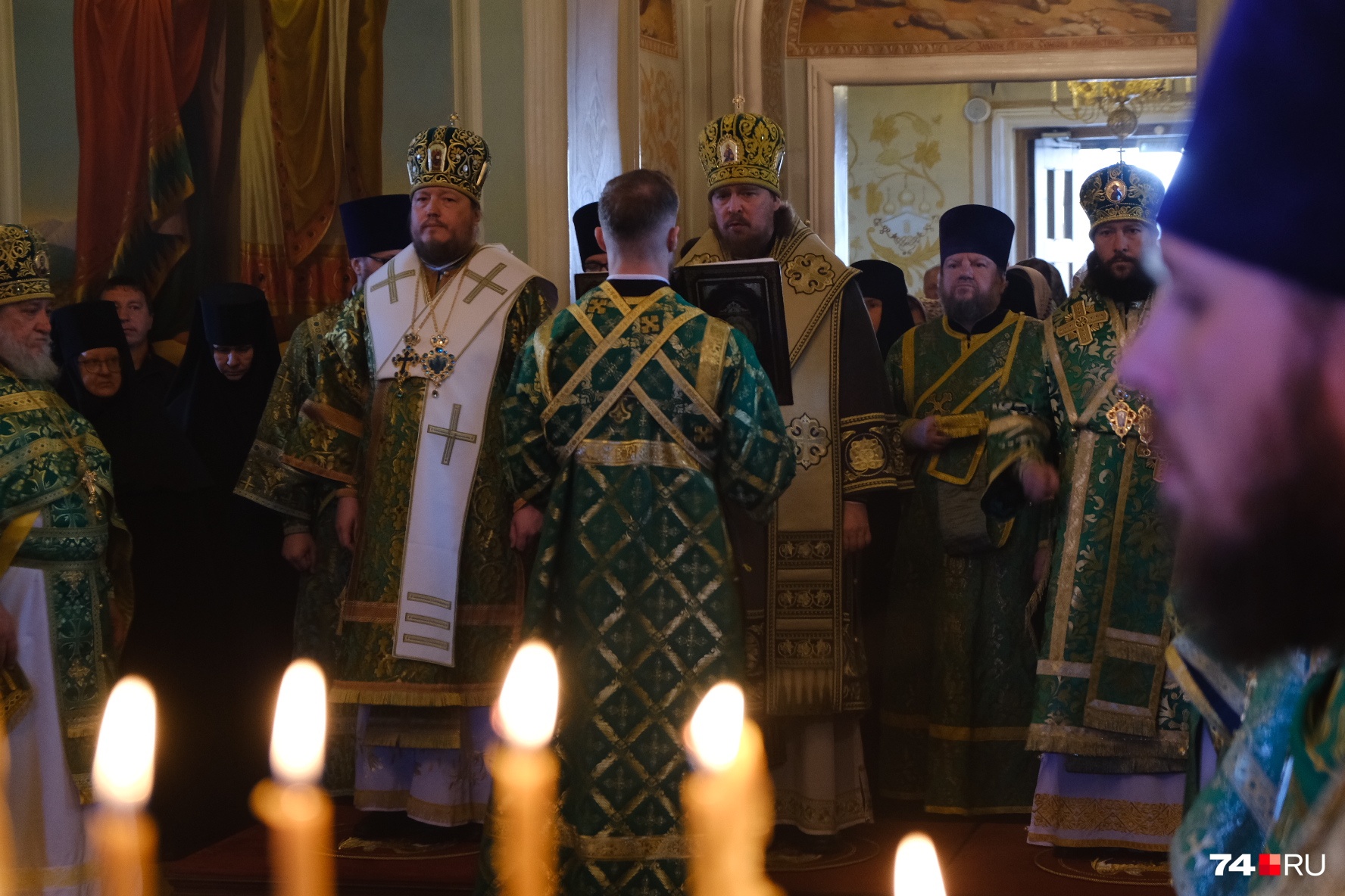 В соборе прошла торжественная литургия В соборе прошла торжественная литургия