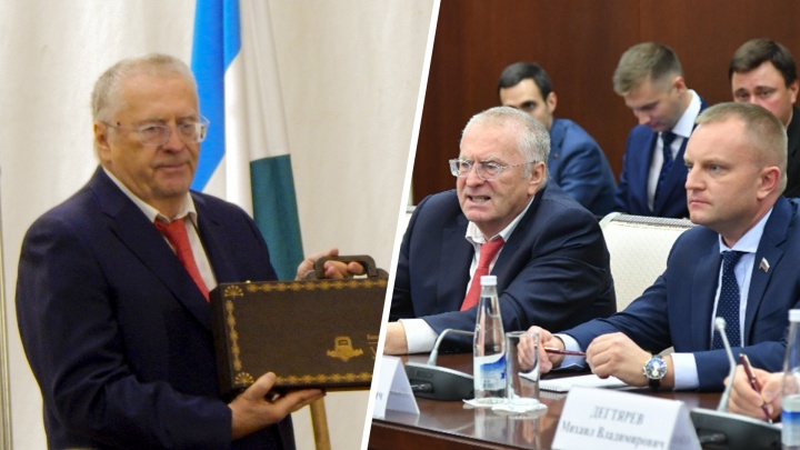 «И Рустэм был хороший, и Радий»: чем запомнились визиты Владимира Жириновского в Уфу