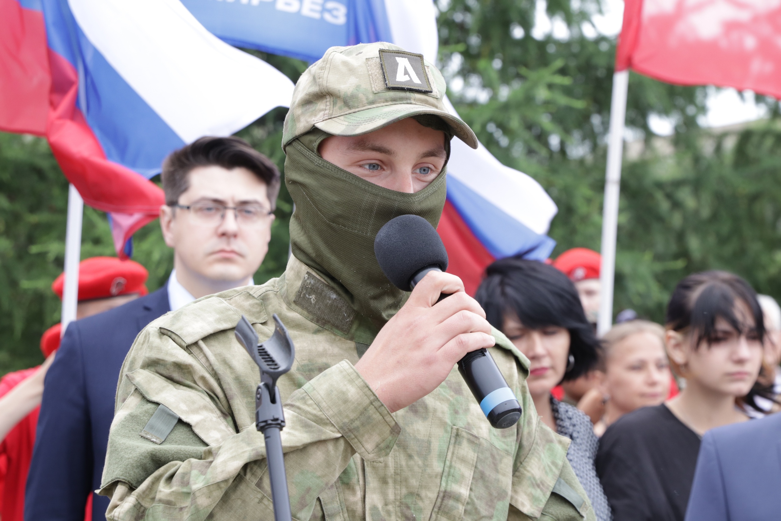 Для бойца Александра это первая служебная командировка Для бойца Александра это первая служебная командировка