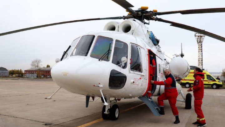 За 3 месяца на вертолете санавиации было эвакуировано 87 кузбассовцев