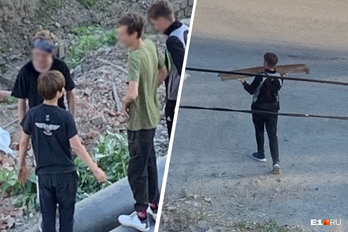 В Полевском банда подростков ограбила стройплощадку на глазах у людей