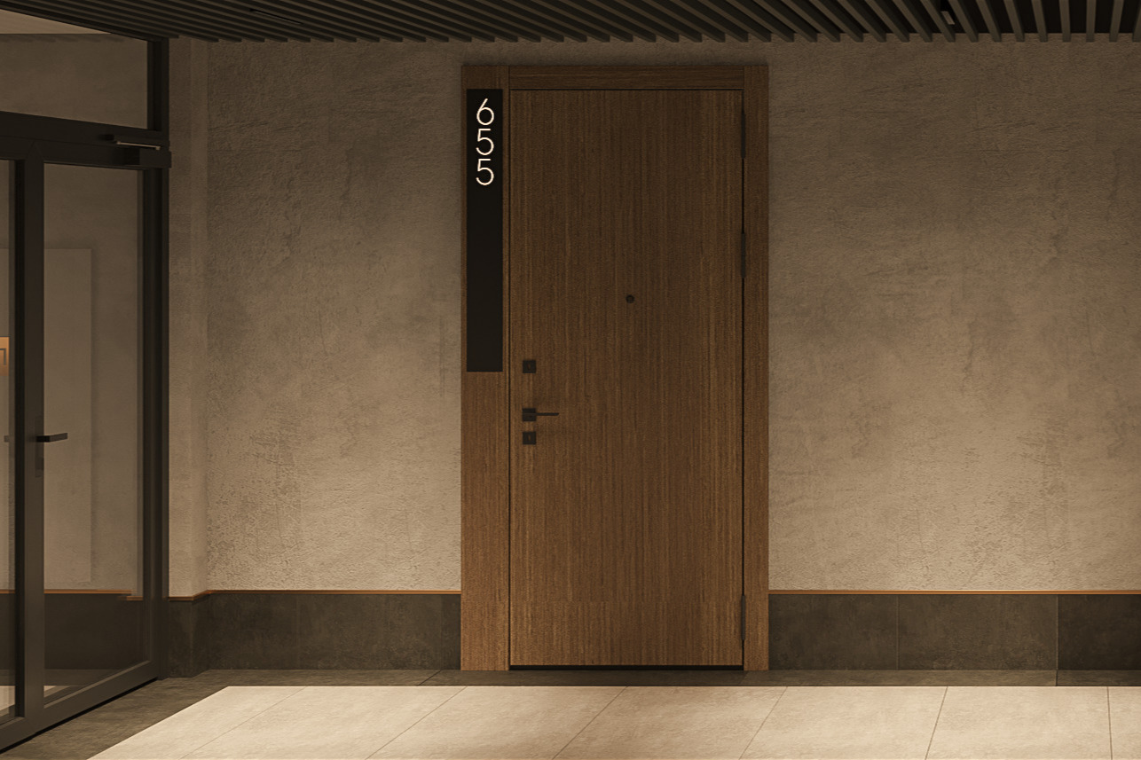 Такие сейф-двери установят в квартирах «Гонконга»