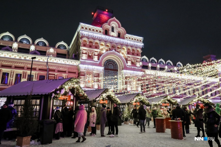 Нижегородскую ярмарку в новогодние каникулы посетили около 40 тысяч человек