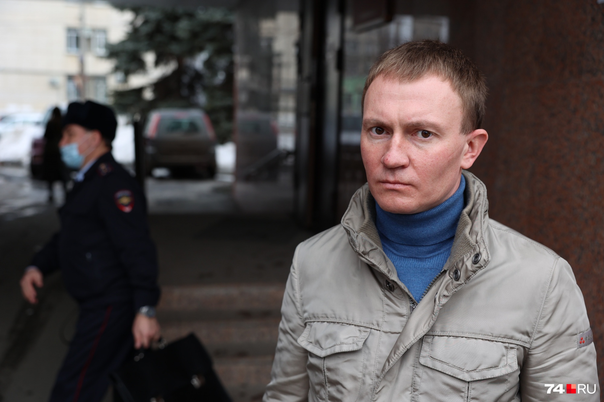 На заседание Сергей Репринцев пришел своим ходом На заседание Сергей Репринцев пришел своим ходом