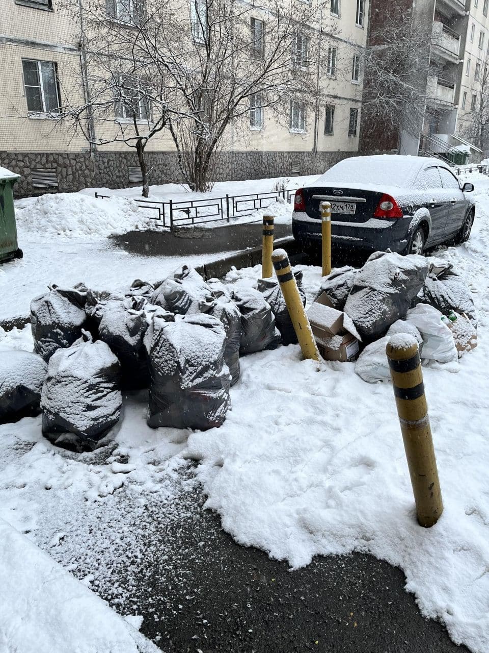 Пятьдесят оттенков мусорных пакетов. Горожане продолжают рисовать карту  самых замусоренных районов Петербурга | 07.01.2022 | Санкт-Петербург -  БезФормата