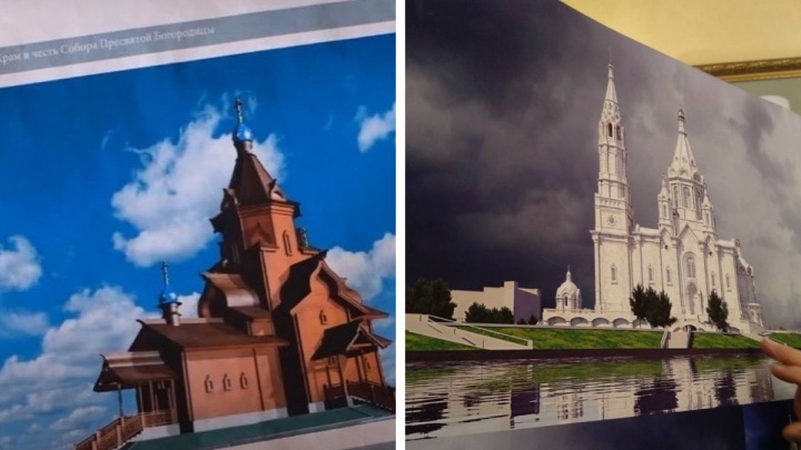 Соцсети красноярских СМИ завалили положительными комментариями о строительстве храма на Стрелке