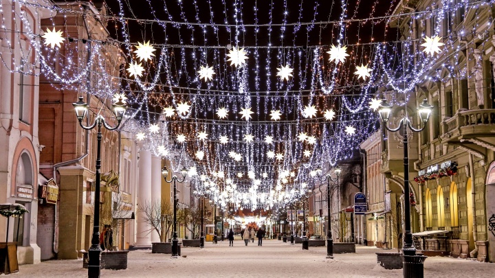 Почти 150 млн рублей потратят на новогодние украшения в Нижнем Новгороде