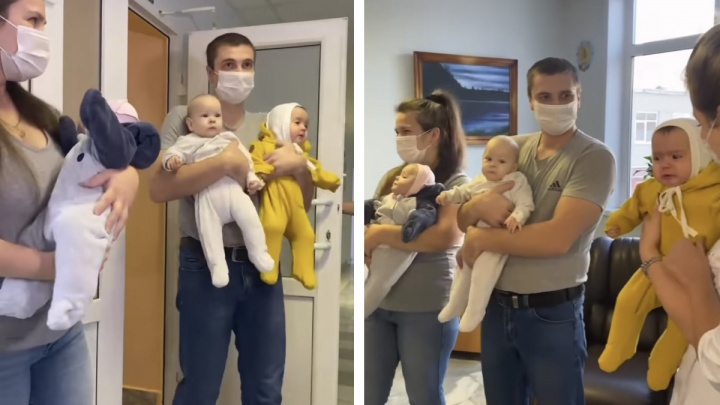 В Екатеринбурге тройняшки-младенцы заразились коронавирусом