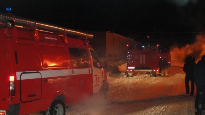В Сургуте второй раз за месяц произошел пожар в расселенных домах
