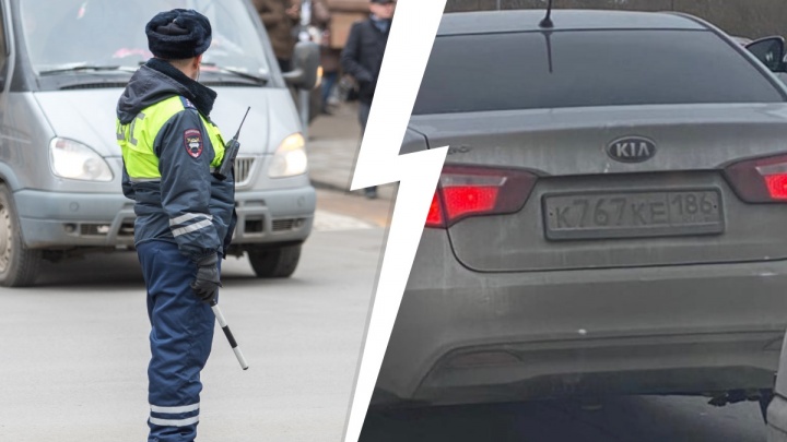 Полицейские ищут лихача, устроившего гонки в центре Сургута