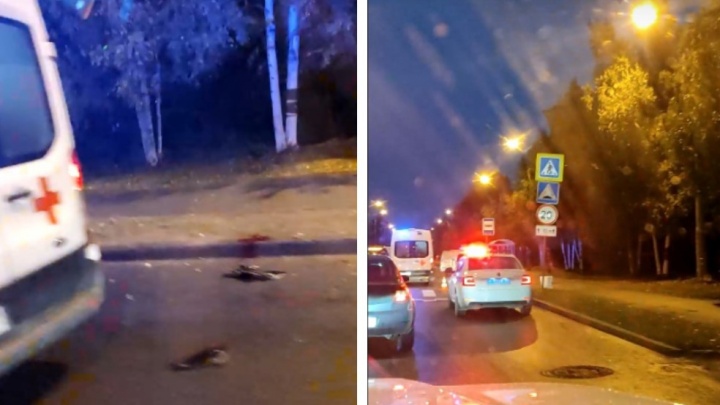 «Со страшной силой подбросило вверх»: в Архангельске водитель сбил на «зебре» пешехода