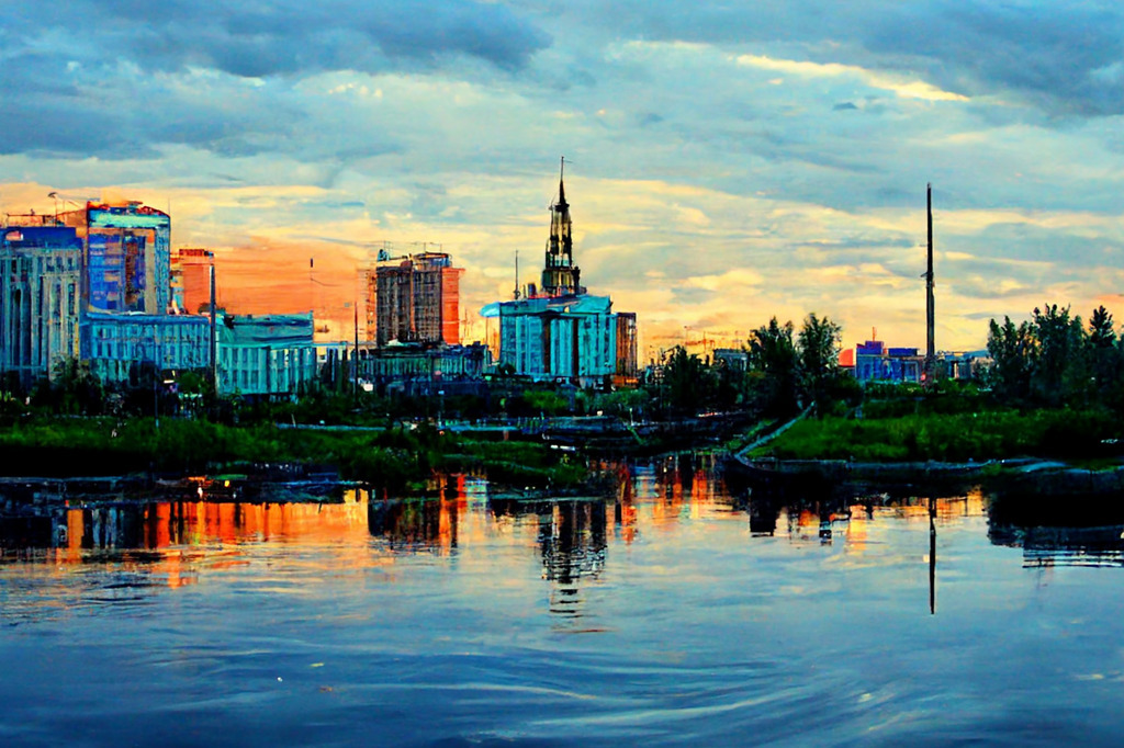 Нейросеть сгенерировала Екатеринбург. Некоторые картинки настолько хороши, что вы можете всплакнуть