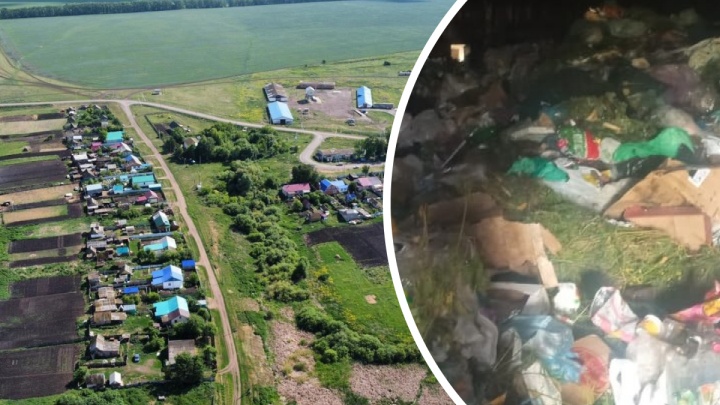 «Вонь стоит на все дома»: в Башкирии возле жилого сектора устроили мусорную свалку
