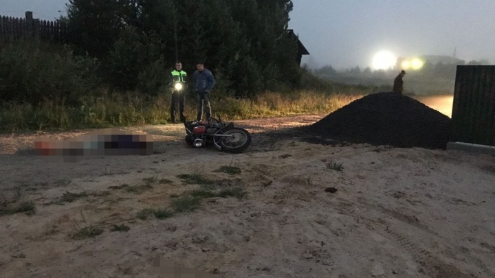 Мотоциклист погиб в ДТП в Нижнеудинском районе — в темноте он разбился о кучу гравия