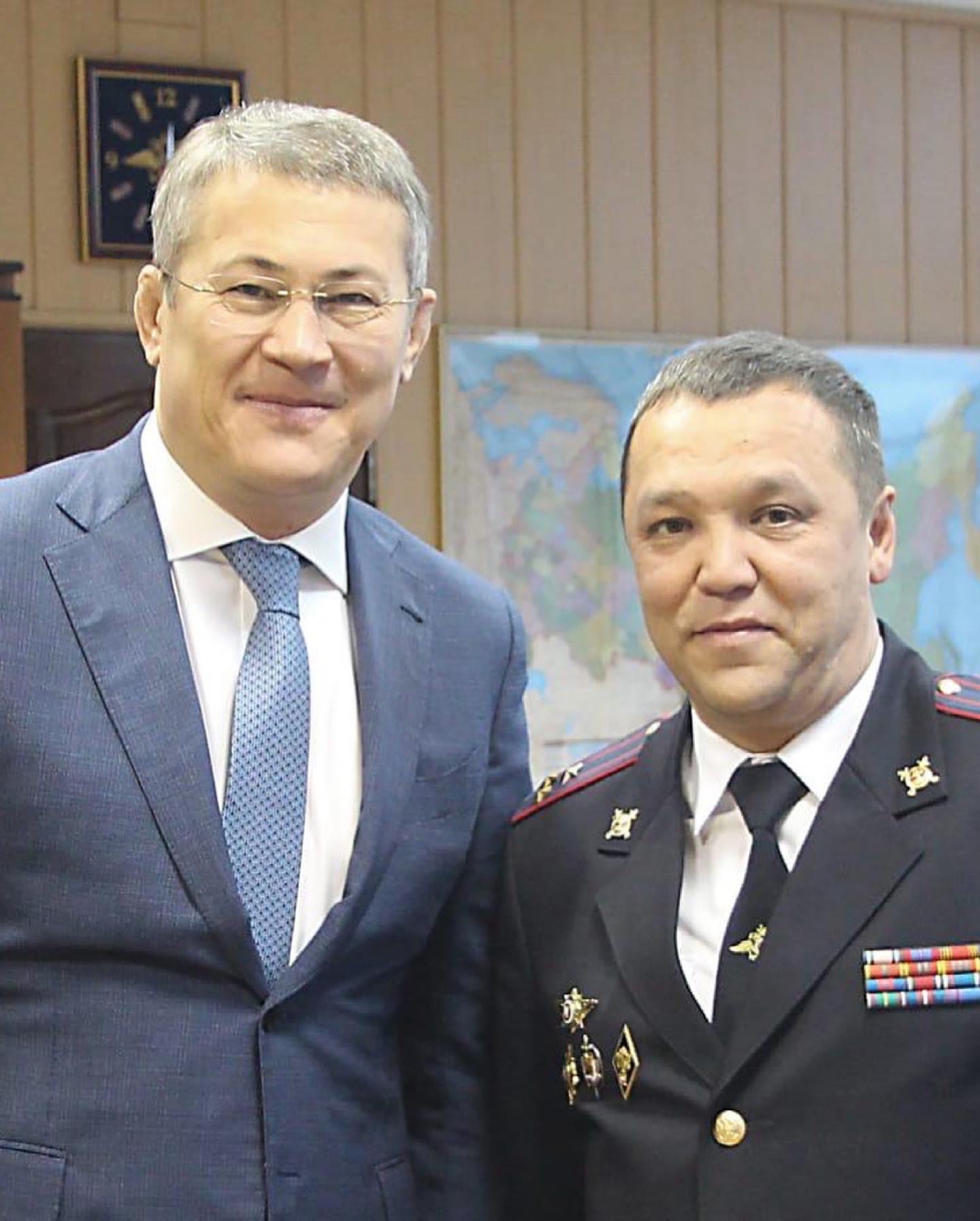 С главой республики Радием Хабировым
