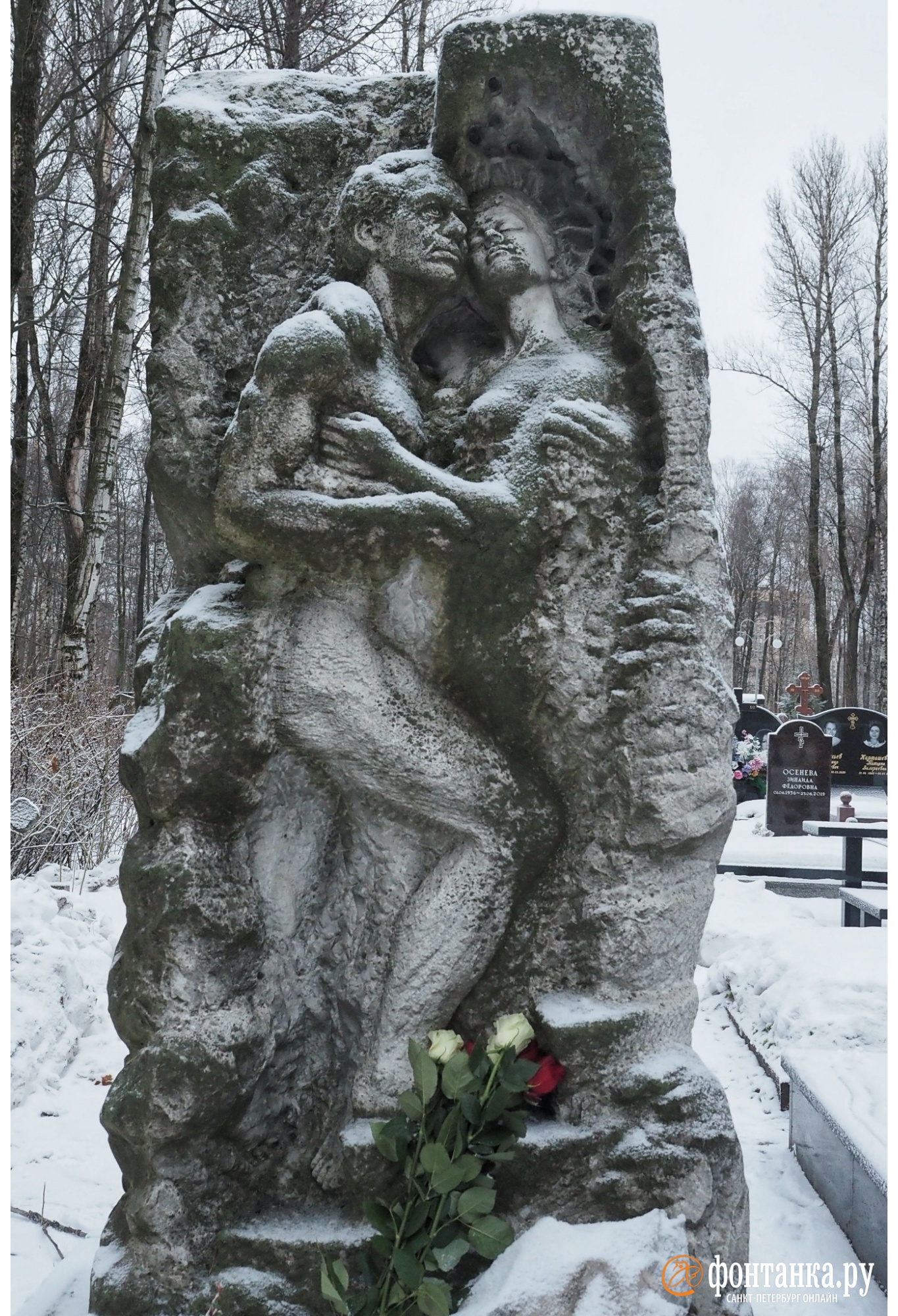 киновеевское кладбище в санкт петербурге