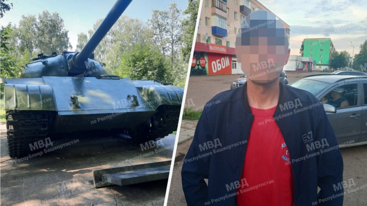 Повалил памятник: в Башкирии вандал разгромил Парк Победы
