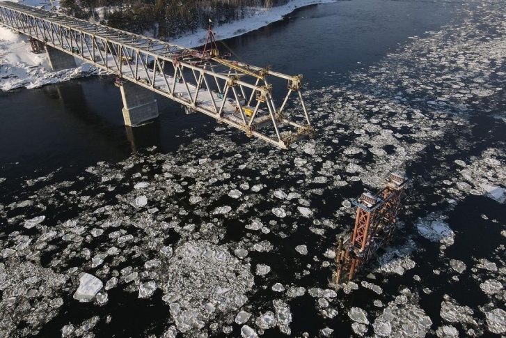 Развитию промышленного региона в Красноярском крае послужит и самый северный мост на Енисее