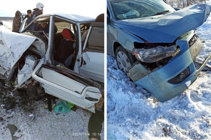 Автомобили превратились в груду металлолома Автомобили превратились в груду металлолома
