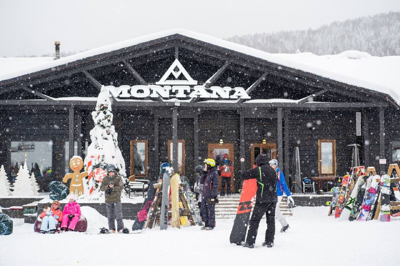 Montana — одно из самых популярных мест на секторе Е Шерегеша