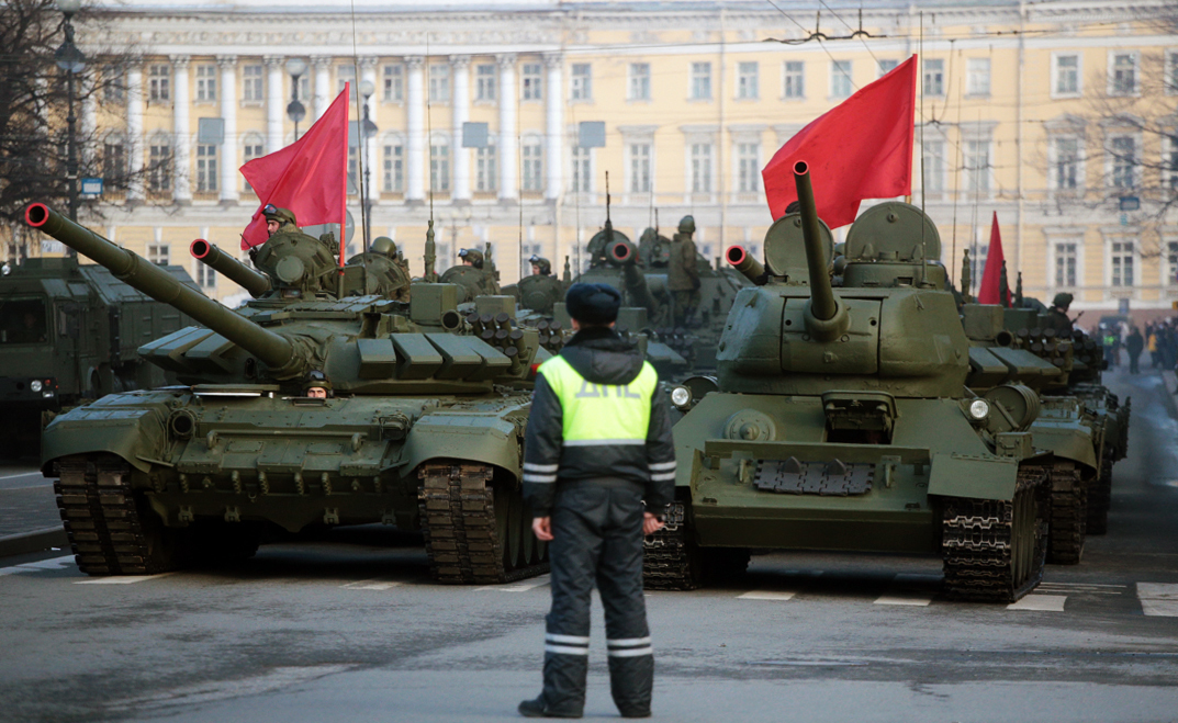 Где в Петербурге закроют и ограничат движение из-за репетиций и парада Победы 9 мая