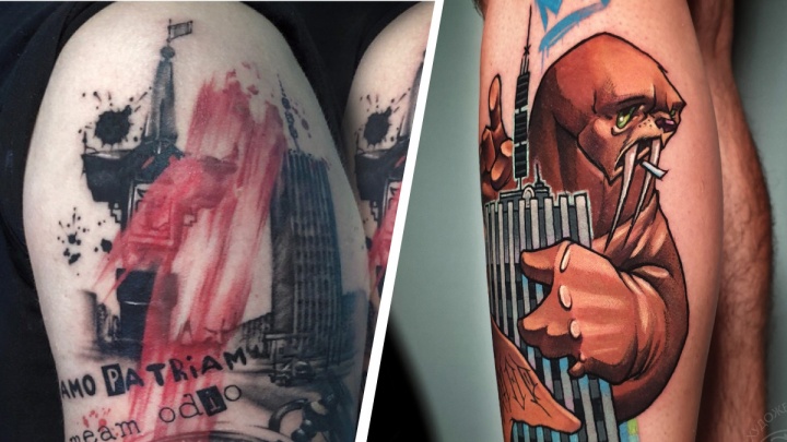 Высотка на ногах и руках: какие татуировки с любимым городом делают архангелогородцы
