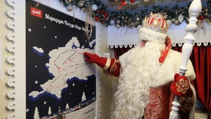Поезд Деда Мороза из Великого Устюга приедет в Пермь: можно будет попасть в передвижную резиденцию и поучаствовать в празднике