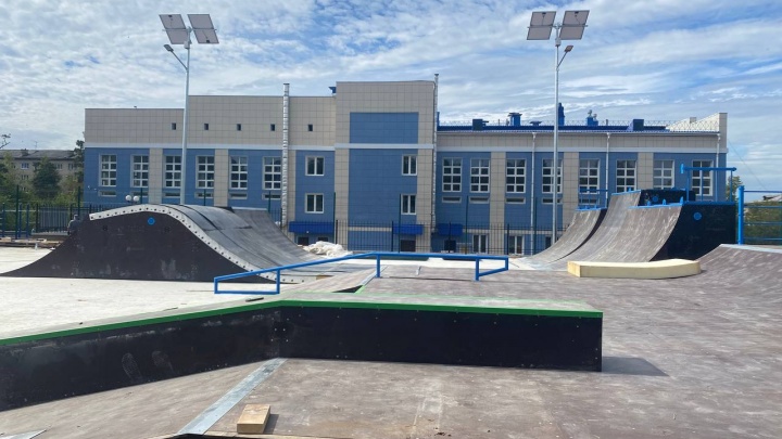 Скейт-парк построили в Парке Пионеров позже на два месяца, чем обещали в Чите