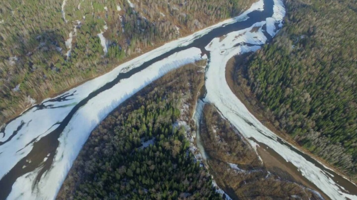 Реки начнут освобождаться ото льда на 3 дня раньше многолетних сроков в Иркутской области