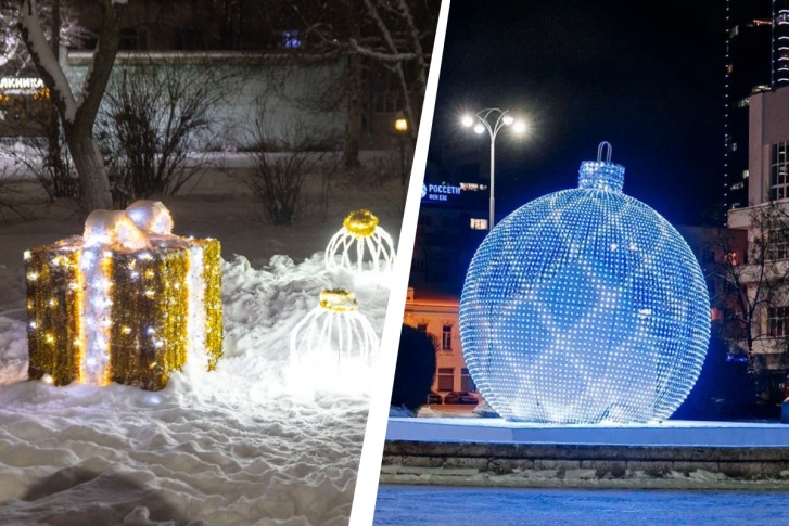 Екатеринбург буквально светится в ожидании праздника
