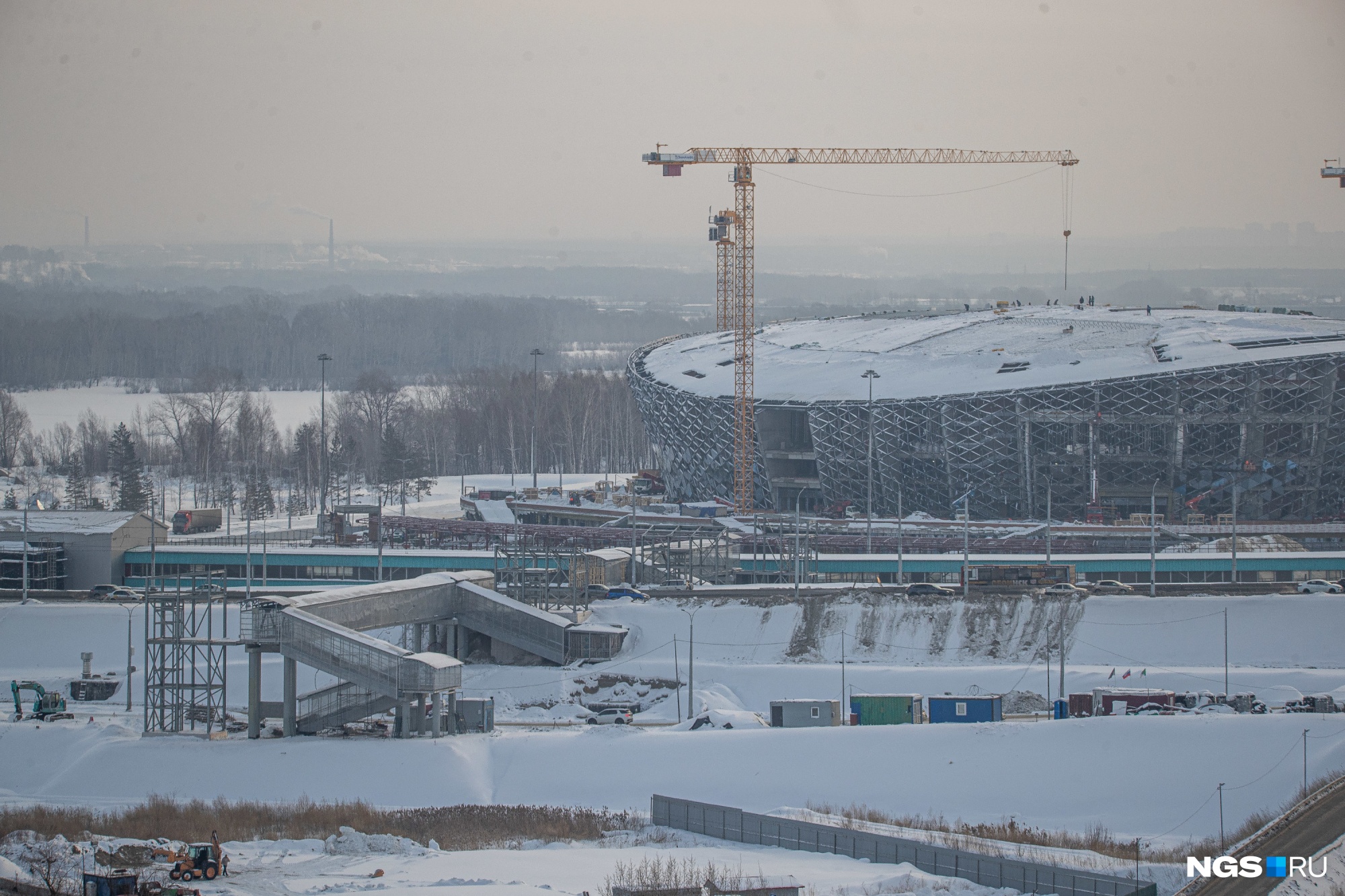 Новый мост хотят построить в Новосибирске: он будет недалеко от строящегося ЛДС