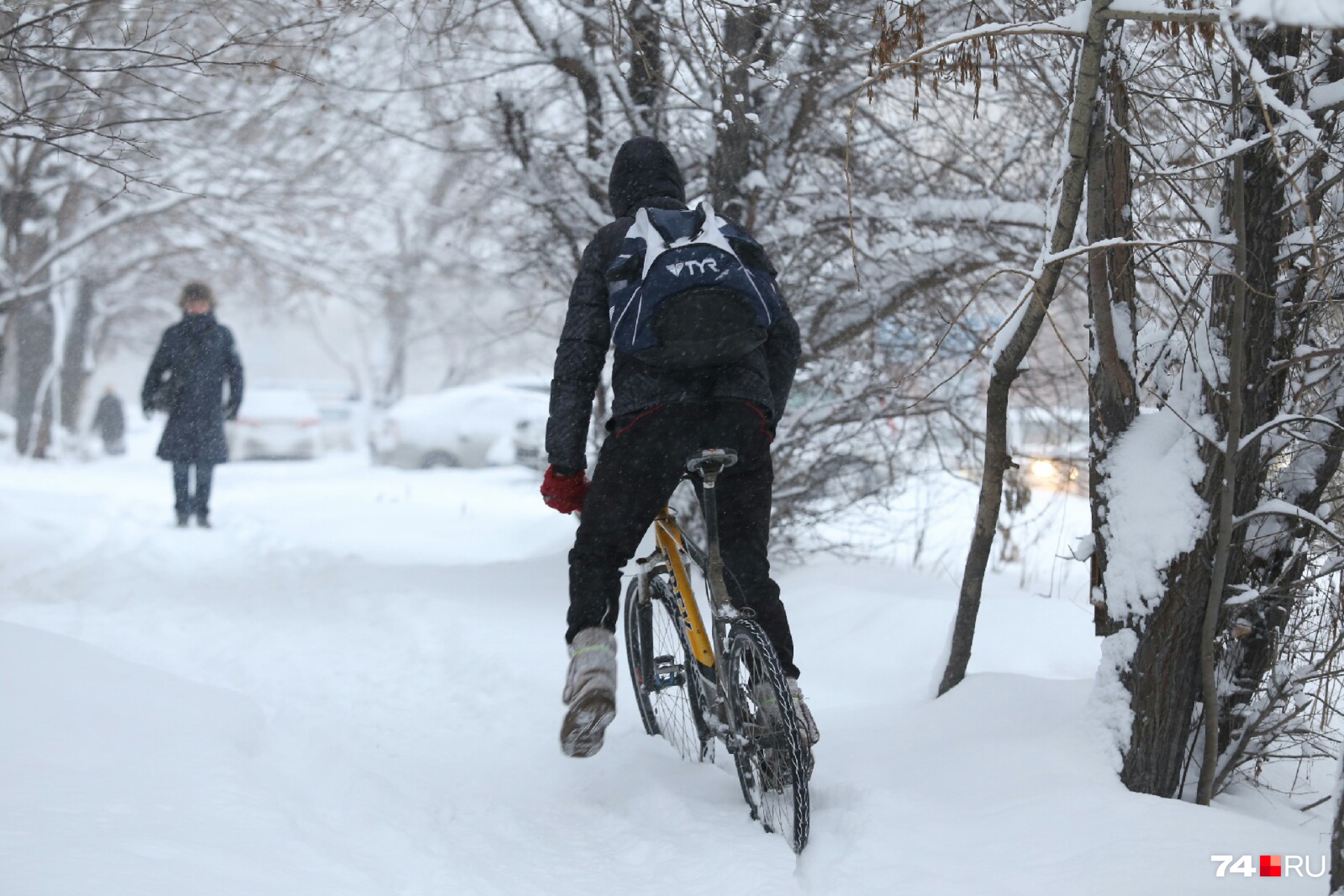 Если тротуары будут хорошо чистить от снега, велосипеды начнут использовать и зимой, уверен эксперт