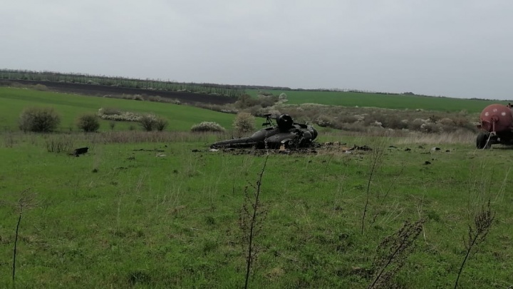 В Краснодарском крае упал вертолет сельхозавиации