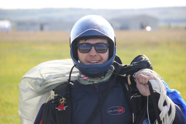 Вадим Фахрутдинов занимался парашютным спортом с 2007 года