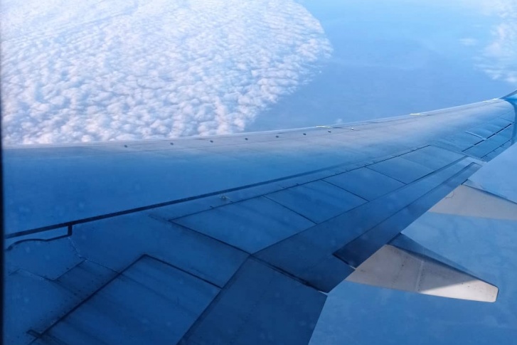 Самолет не смог приземлиться в Москве из-за тумана
