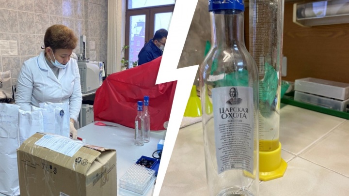 Изъяты сотни бутылок паленой водки и канистры со спиртом: полицейские провели обыск в магазине ХМАО