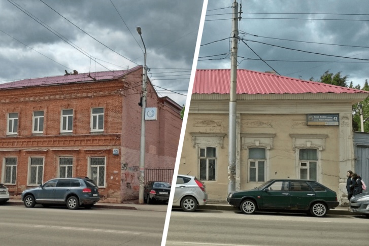 Оба дома входят в усадебный комплекс купцов Оба дома входят в усадебный комплекс купцов
