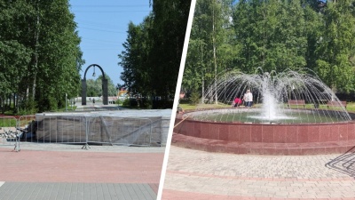 Наконец-то: в Нижневартовске закончили ремонт фонтана на Комсомольском бульваре