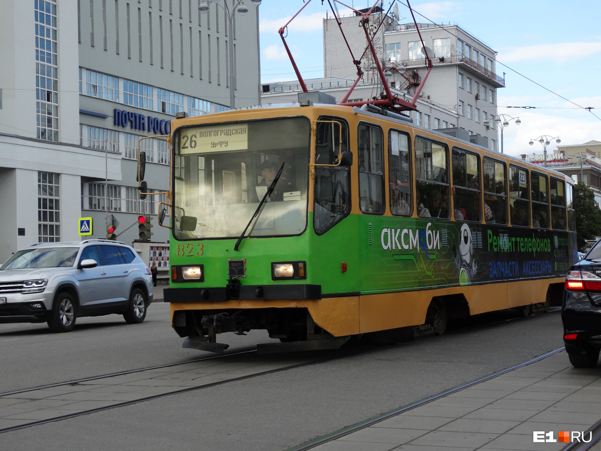 На неделе в центре Екатеринбурга временно перестанут ходить трамваи. Публикуем расписание