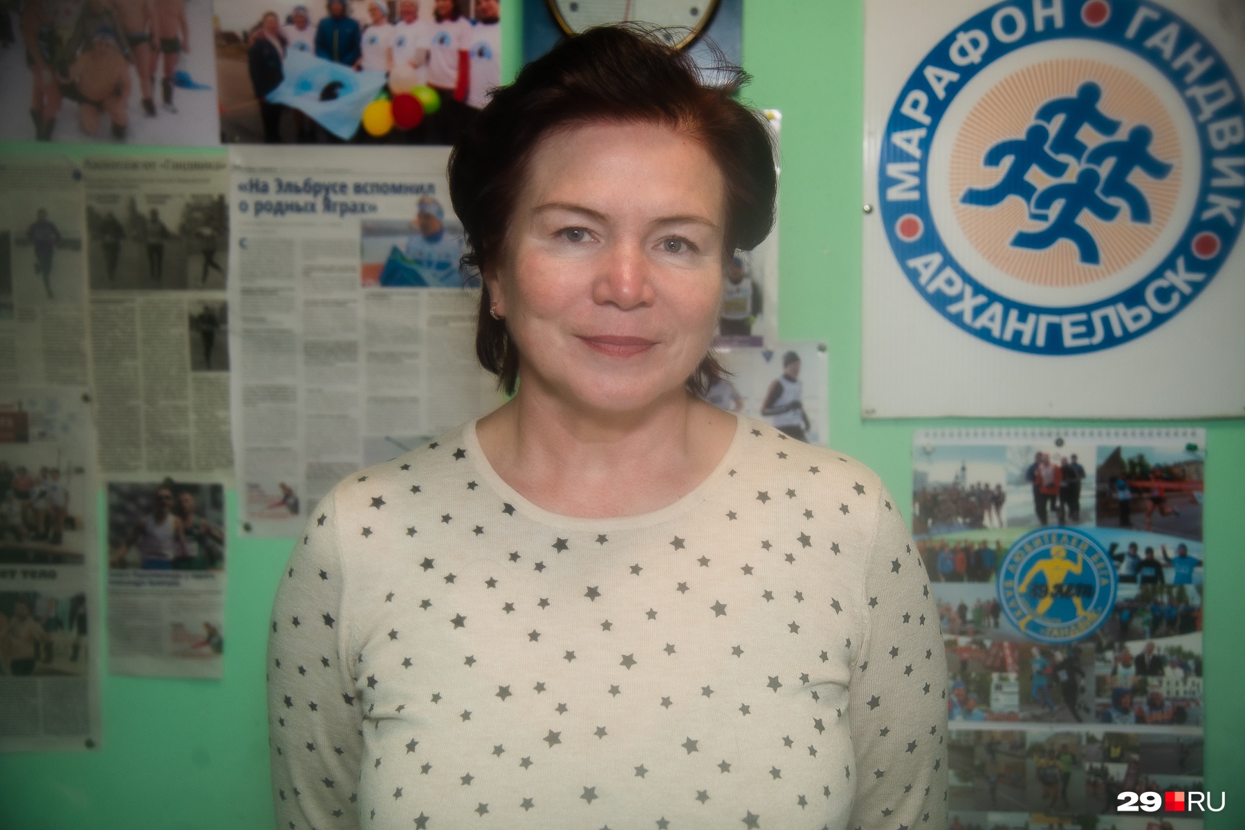 Галина нырнула в прорубь сразу, без подготовки Галина нырнула в прорубь сразу, без подготовки