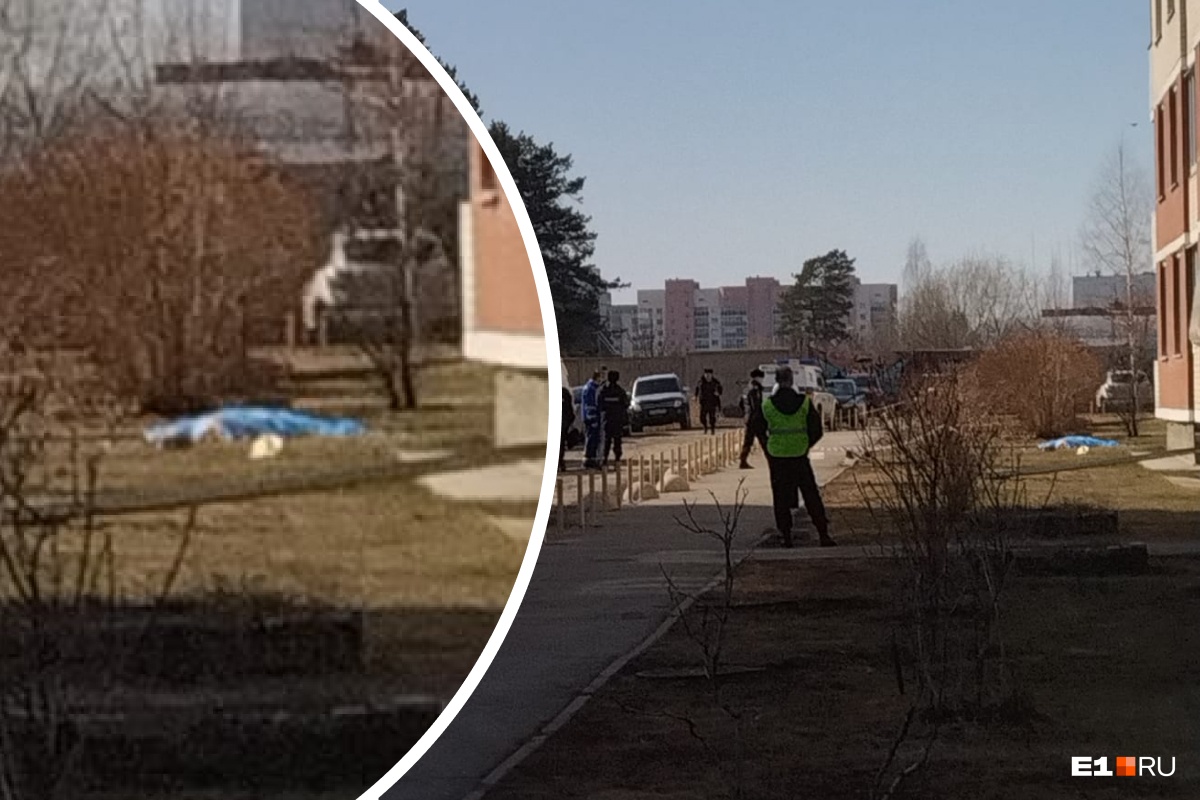 Перед 17-этажкой в Екатеринбурге обнаружили тело женщины