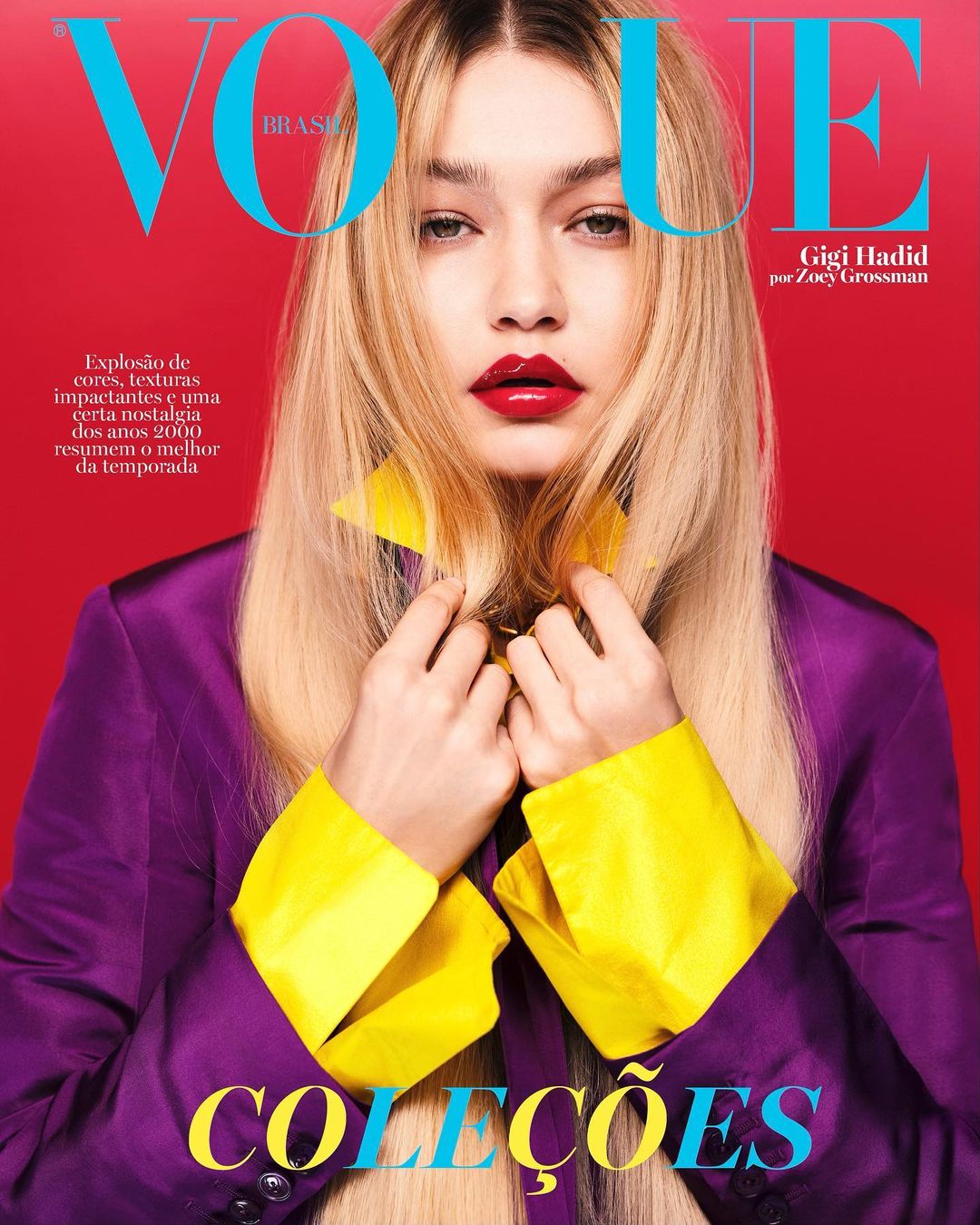 Джиджи на обложке журнала Vogue Джиджи на обложке журнала Vogue