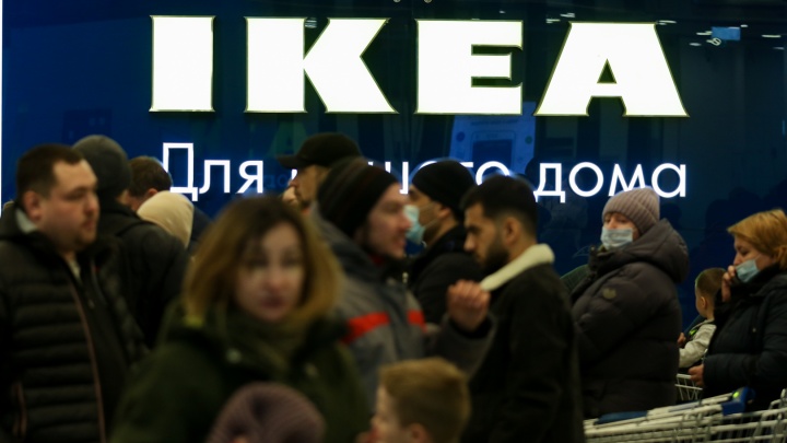 Последний день казанской IKEA: фоторепортаж из гигантских очередей за день до закрытия